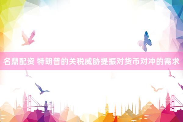 名鼎配资 特朗普的关税威胁提振对货币对冲的需求
