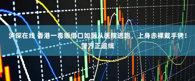 泸深在线 香港一毒贩借口如厕从医院逃跑，上身赤裸戴手铐！警方正追缉